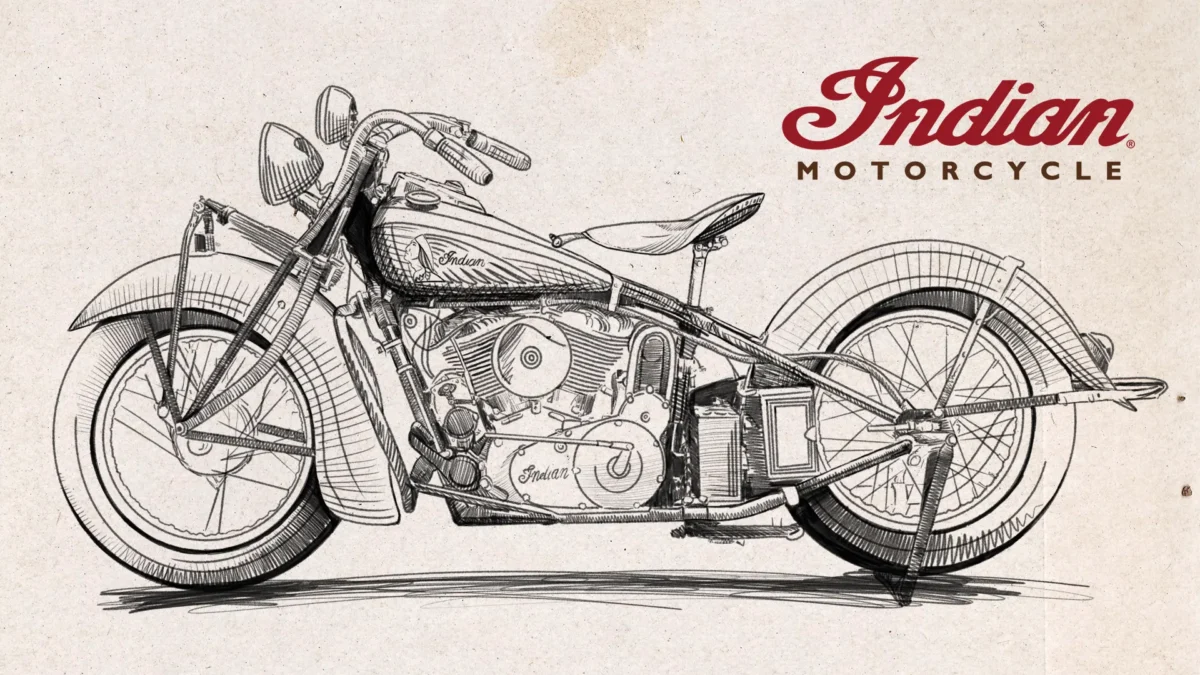 Indian Chief 1939 drawing